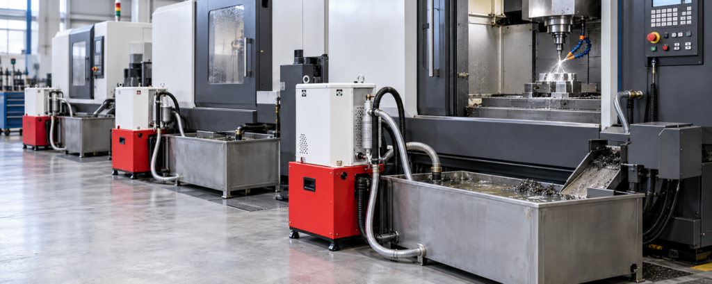CNC Coolant Oil Separators & Filtration Systems in UAE