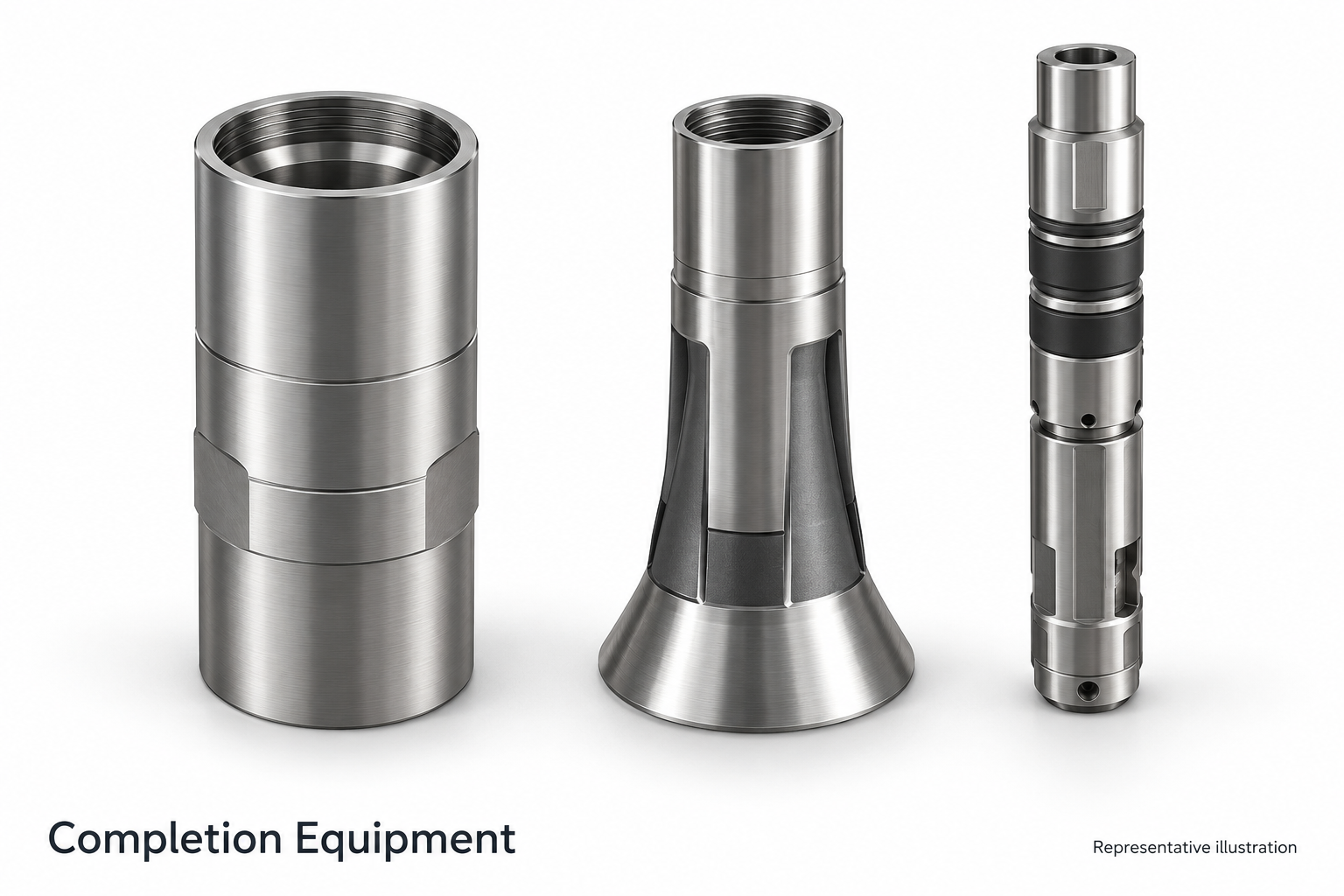 Representative tubular completion accessories and downhole components